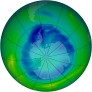 Antarctic Ozone 2007-08-14